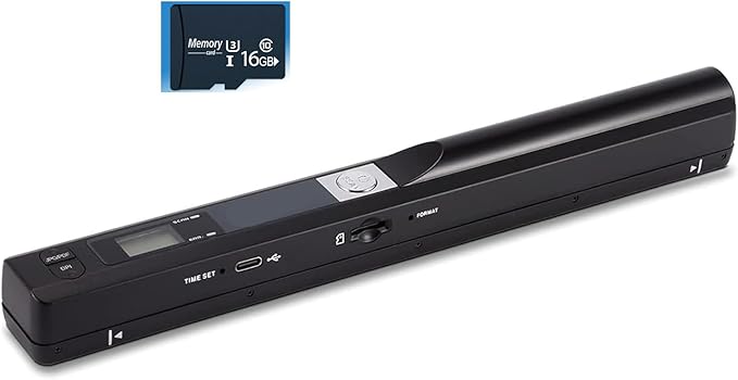Portable Document Color Photo Scanner by GZGYNADAST
