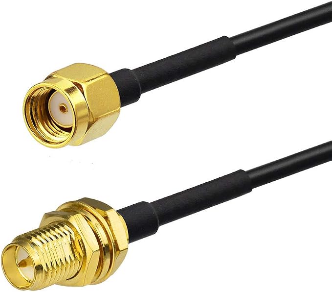 Bingfu WiFi Antenna Extension Cable 2-Pack RP-SMA Male to RP-SMA Female - Image 9