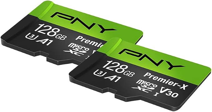 PNY P-SDU128X2V31100PX-GE 128GB Premier-X Class 10 U3 V30 microSDXC Flash - Image 2