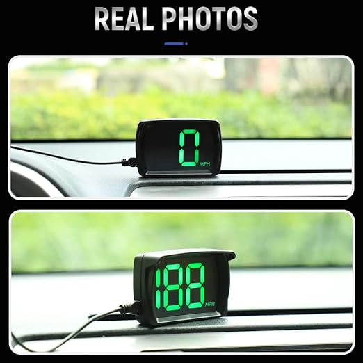 VJOYCAR New Speedometer HUD GPS Digital Speed Meter MPH Speedo Head Up Display - Image 6