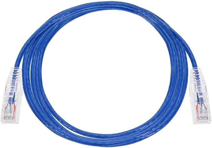 Monoprice Cat6 7ft Blue Component Level Patch Cable UTP 28AWG 550MHz Pure Bare - Image 4