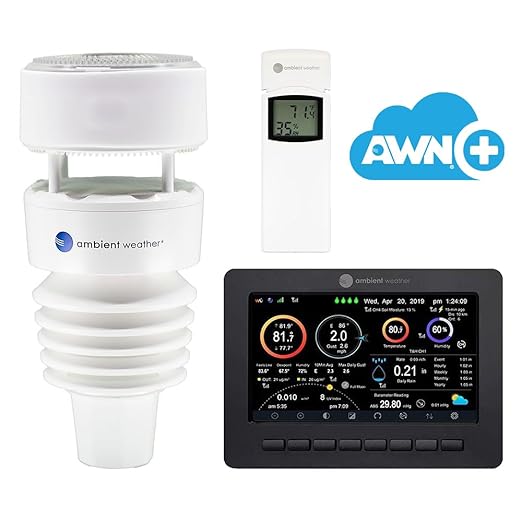 Ambient Weather WS-4000 Solar Powered UltraSonic Wi-Fi Weather Station - Image 2
