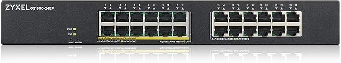 Zyxel 24 Port PoE Switch | Smart Managed | Gigabit Network Ethernet Switch | - Image 2