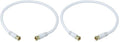 Monoprice RG6 Quad Shield CL2 Coaxial Cable by Monoprice