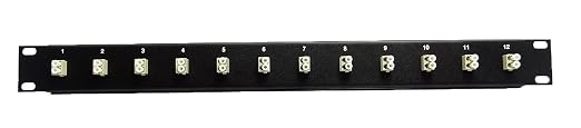 Ultra Spec Cables 12 Port LC Fiber Patch Panel Multimode 19" - Image 4