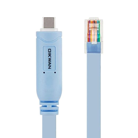 10ft USB-C to RJ45 Serial Adapter，USB C to Console Cable Essential Accessory of - Image 6