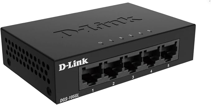 D-Link 5-Port Gigabit Unmanaged Ethernet Switch, Silent Fanless, Sturdy Metal - Image 5