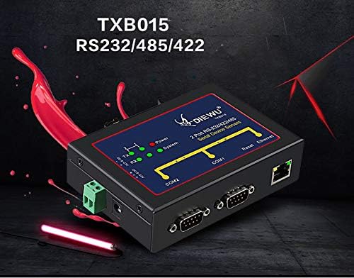 Industrial 2 Ports RS232/422/485 Serial Device Server Converter Support - Image 3