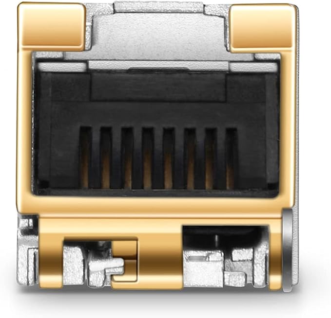 QSFPTEK 10GBASE-T SFP+ to RJ45 Module, 10Gb Copper RJ-45, Mini gbic SFP to - Image 4