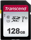 Transcend SDC300S 128GB SDXC SD Card, Compatible by Transcend