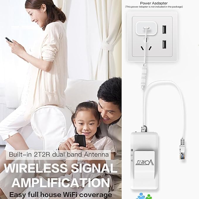 Vonets VAP11AC 2.4G+5G WiFi Bridge/Wireless Repeater/Wired to WiFi Adapter - Image 6