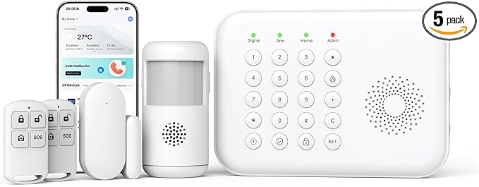 Security Systems for House, App Control by PGST