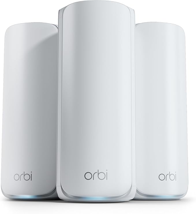 NETGEAR Orbi Tri-Band WiFi 7 Mesh Network System by Amazon+Renewed