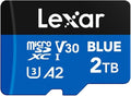 Lexar 2TB Blue Micro SD Card Up to 160MB/s, microSDXC UHS-I Memory Card by Lexar