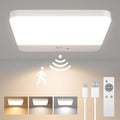 FULEN Motion Sensor Ceiling Light Fixture, Cordless Closet Light Battery by FULEN