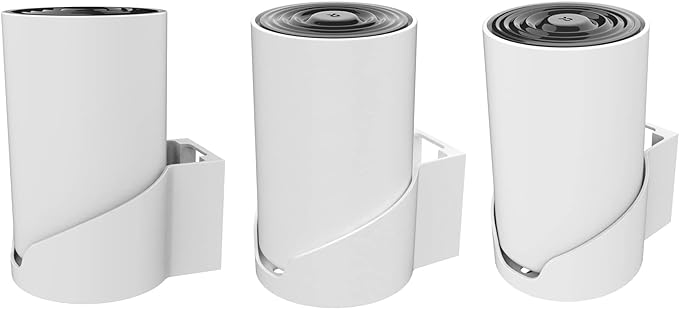 Wall Mount for TP-Link Deco X68/XE75/AXE5300 Mesh Wi-Fi 6 System, Space-Saving by Bangcheer