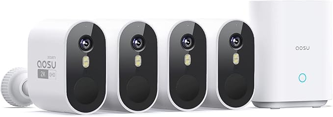 aosu 2K Add-on Camera, Requires WirelessCam/SolarCam aosuBase - Image 9