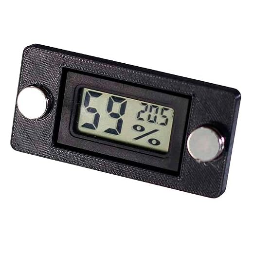 2 Pcs Magnetic Jumping Spider Enclosure Thermometer and Humidity Gauge - Image 2