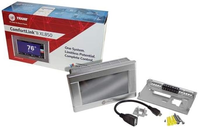 Trane ComfortLink II XL850 Wi-Fi/Ethernet Touchscreen Smart Programmable - Image 5