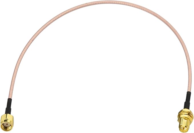Yuslao RP-SMA Male to RP-SMA Female Bulkhead Mount RG316 Antenna Extension - Image 6