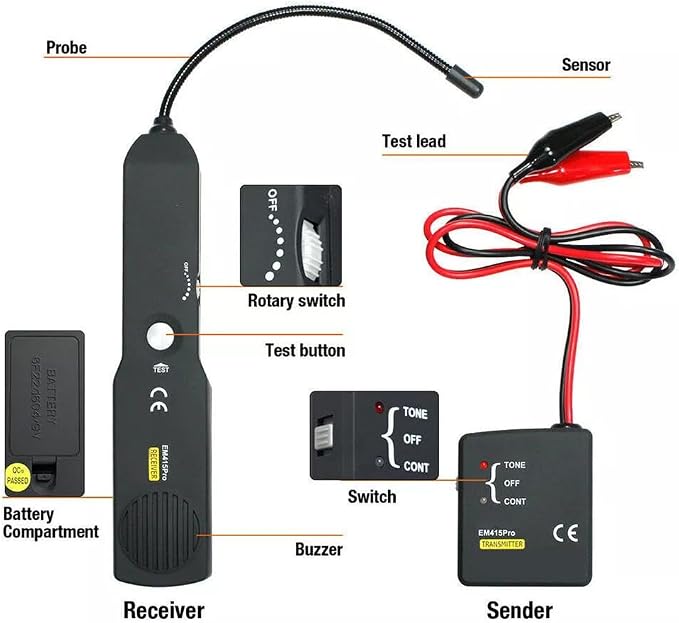 Automotive Circuit Tester, Car Repair Cable Circuit Wire Tracers Analyzer - Image 5