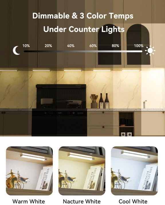 12-Pack Under Cabinet Lighting - Image 2