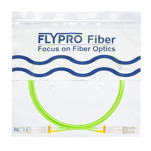 FLYPROFiber- 2M/7ft OM5 LC to LC Fiber Patch Cable, Length Options: 0.2m-20m - Image 7