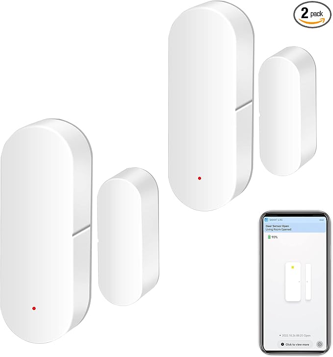 WiFi Door Sensor: Smart Door Open/Closed Detectors, Wireless Window Sensor by SENCKIT
