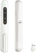 QUI Presentation Clicker with Volume Control, 2.4GHz USB Wireless Presenter by QUI