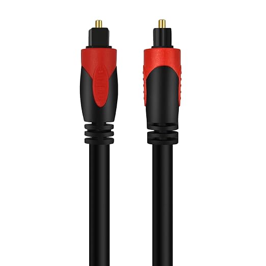 Optical Audio Cable 10 FT, Digital Audio Fiber Optic Cable Toslink, Flexible - Image 4
