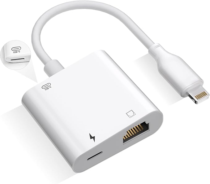 Lightning to Ethernet Adapter by RICHUPON