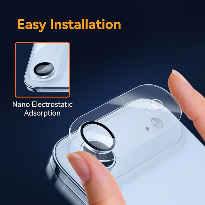 Camera Lens Protector for iPhone 17 Air 6.6", 9H Tempered Glass，Ultra HD - Image 5