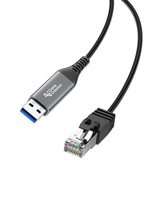 CableCreation USB to Ethernet Cable 6.6FT, USB to RJ45 Internet LAN Network by CableCreation