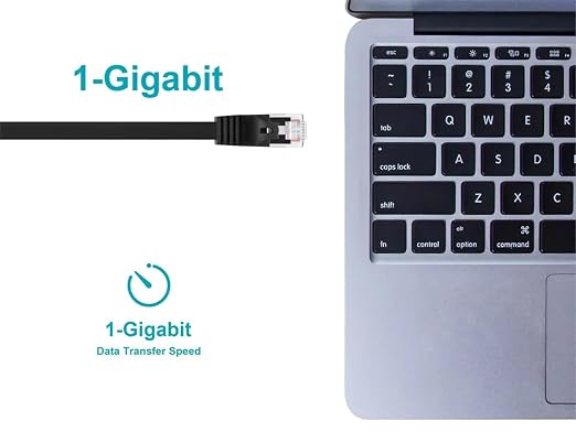 Monoprice - 109555 Cat5e Ethernet Patch Cable - Network Internet Cord - RJ45 - Image 5