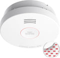 SITERLINK Smoke Detectors 10 Year Battery Operated, Smoke Alarm by SITERWELL