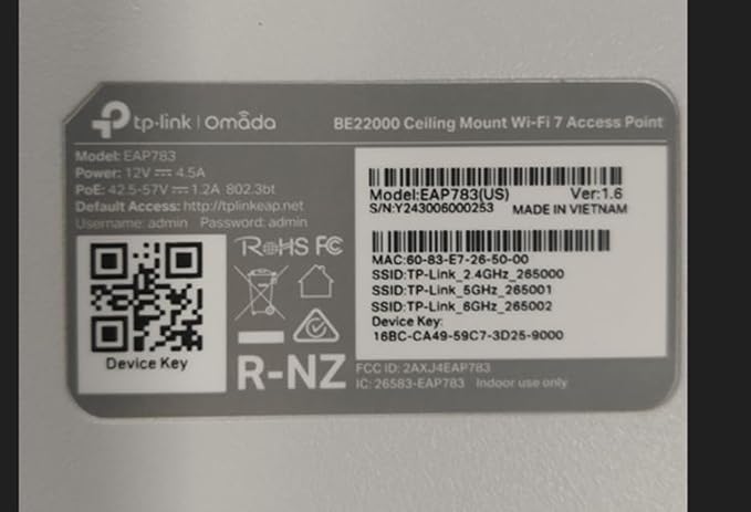 TP-Link Omada WiFi 7 Wireless Access Point - Image 4