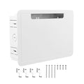 in Wall TV Media Box 9 Inch, Recessed TV Outlet Network Enclosure, Recessed by Unknown