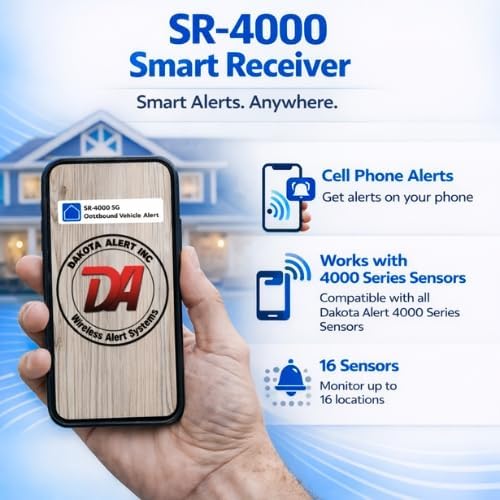 Dakota Alert Smart Dual Probe 4000 Driveway Alarm – Directional Vehicle - Image 5