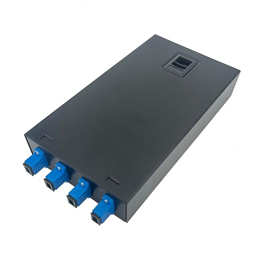 Optic Fiber Termination Box LC/SC Duplex Box Cables 4 Port Wall Mount Fiber - Image 4