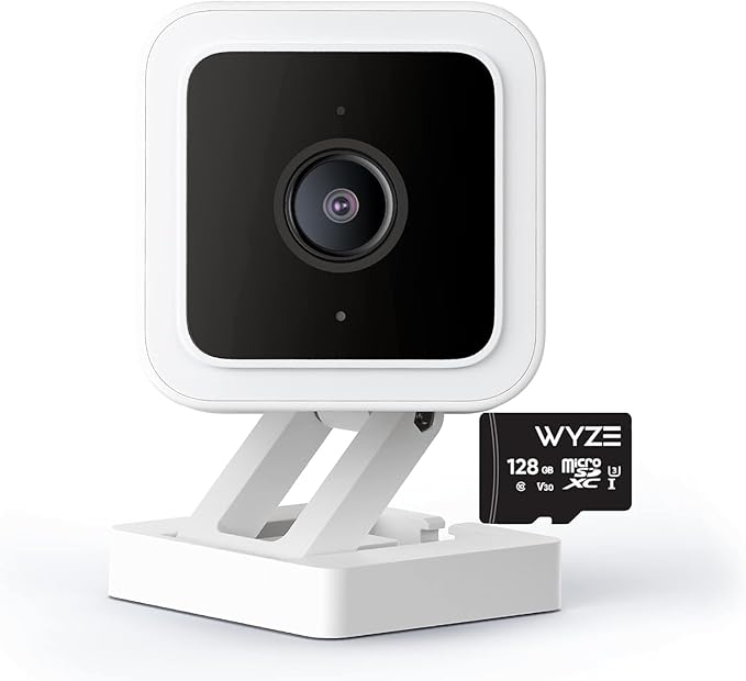Cam V3 Smart Home Security Camera, Indoor/Outdoor Use, IP65-Rated 1080p Plug-in by WyzeLifestyle