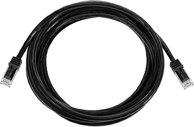 Monoprice Cat5e 10ft Black Patch Cable UTP 24AWG 350MHz Pure Bare Copper - Image 4