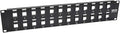 Tripp Lite 24-Port Keystone Blank Patch Panel RJ45, Cat5e / Cat6 Rackmount by TrippLite