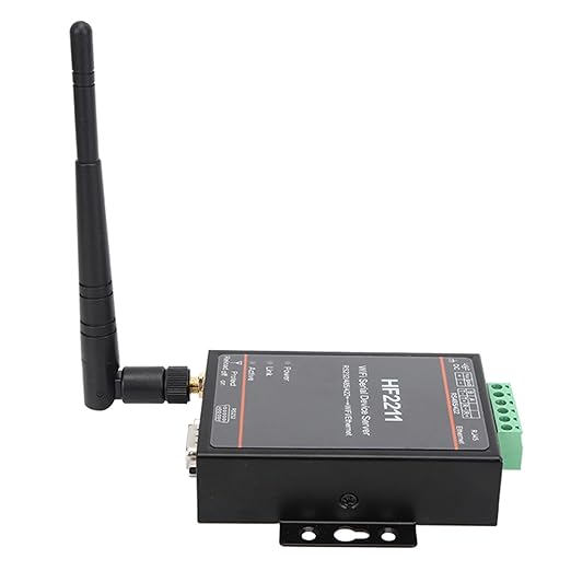 Serial Port Server, HF2211 Serial Server RS232/485/422 to & Ethernet Serial - Image 4