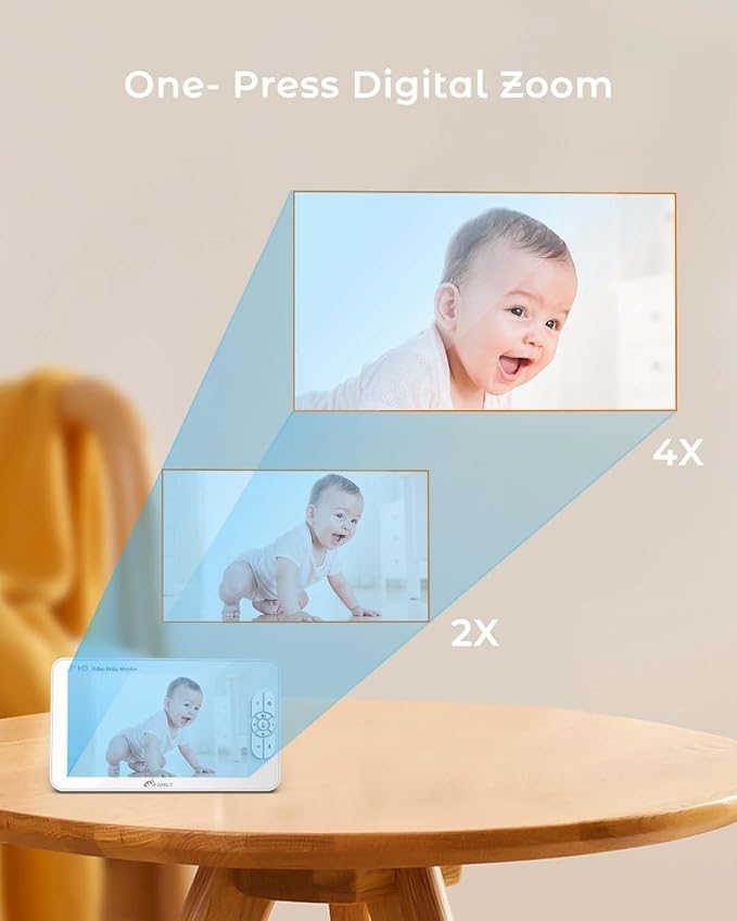 iFamily 7" Large Split Baby Monitor - Image 8