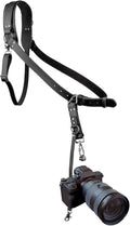 Leather Camera Harness for 1 Camera, Single Camera Strap for Photographers by 4JLEDR
