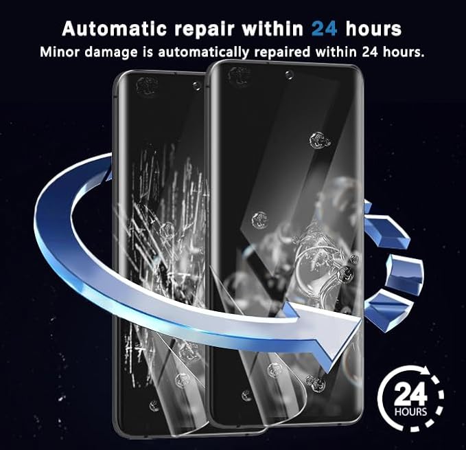 3+2 Pack Screen Protector for Samsung Galaxy S20 Ultra Flexible TPU Film - Image 6