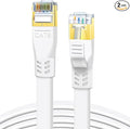 DDMALL CAT 8 Ethernet Cable 3ft, High Speed 40Gbps 2000MHz Flat CAT8 Patch Cord by DDMALL