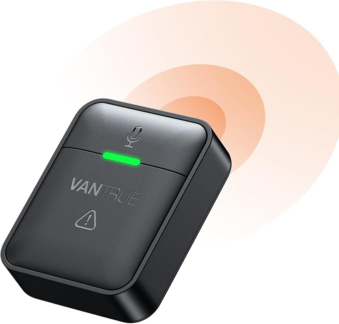 Vantrue Remote Control with Event Locking, Audio ON/Off Function, 9.8ft Range by VANTRUE
