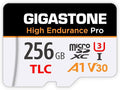 【5 Yrs Free Data Recovery】【Dash Cam】 GIGASTONE 256GB Micro SD Card, TLC High by Gigastone