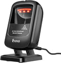 Eyoyo 1D 2D Desktop Barcode Scanner, Omnidirectional Hands-Free USB Wired by Eyoyo